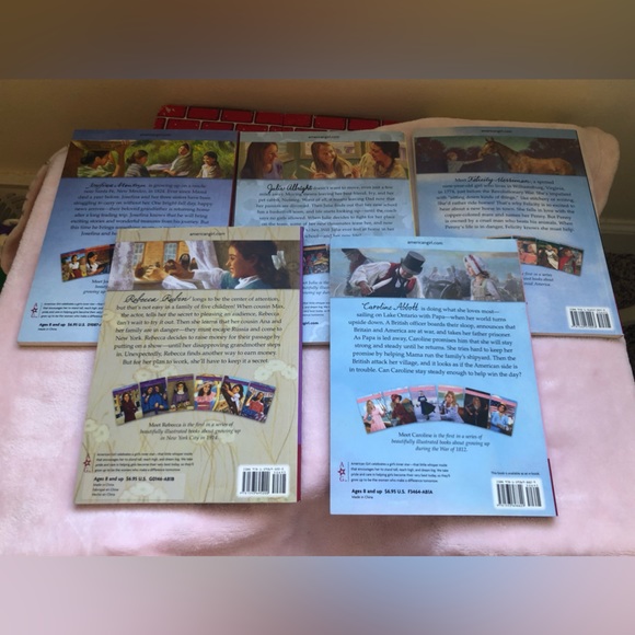 American Girl Meet Felicity, Julie, Rebecca, and Caroline Meet Bundle - READ DES - Picture 2 of 2